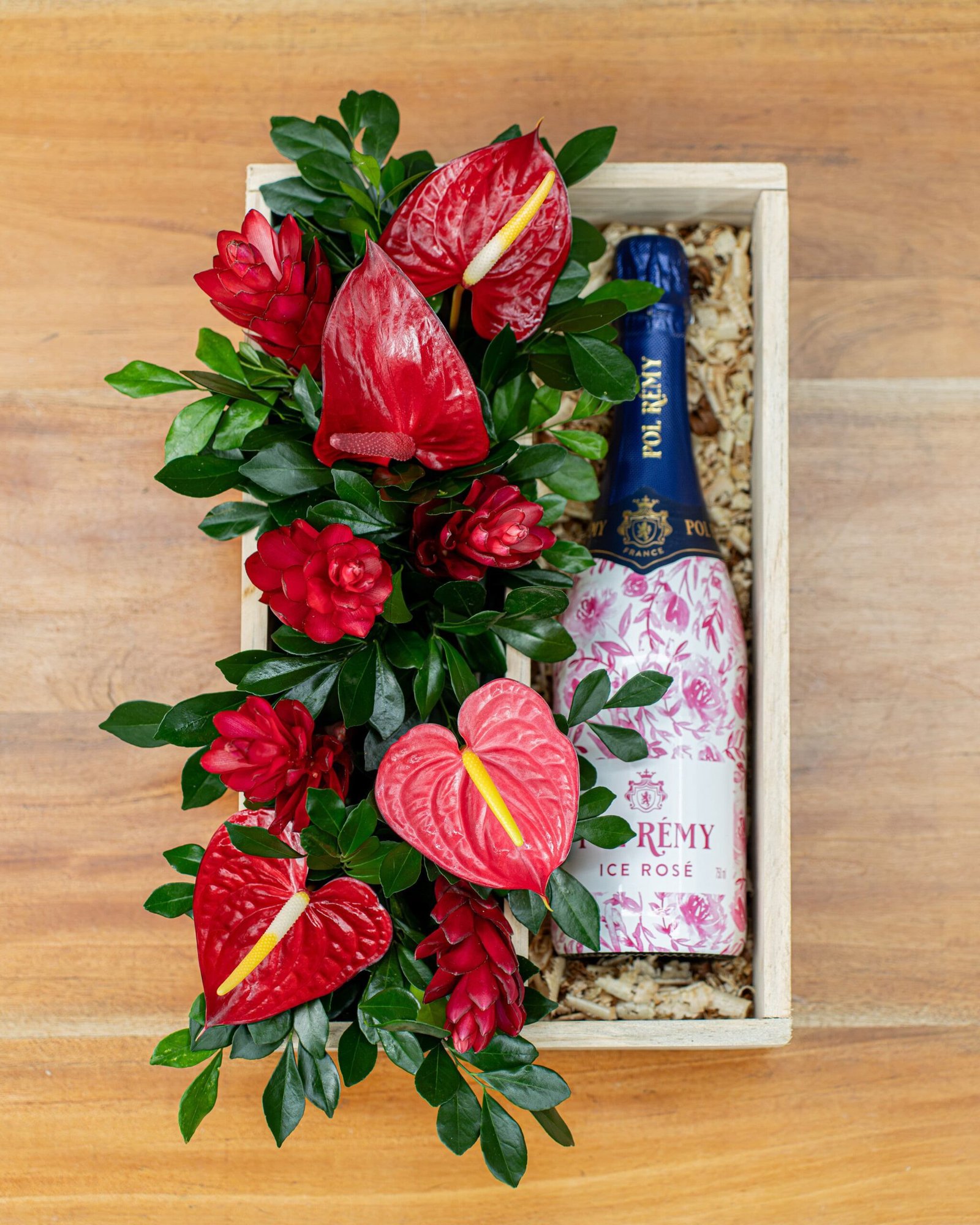 Trópico y Burbujas Rosa